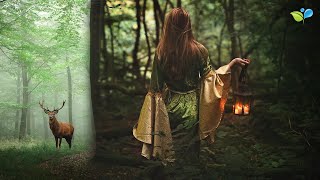 Enchanted Celtic Music  432Hz Nature Music  Magical Forest Sounds [upl. by Aihsyla]