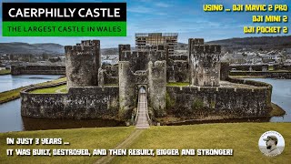 Caerphilly Castle  The Largest in Wales 2nd in Britain [upl. by Damali290]