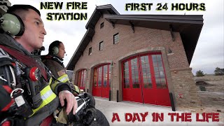 First 24 Hours in a New Fire Station  A Day in the Life [upl. by Idnir50]