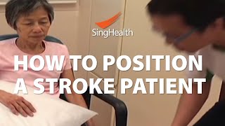 How To Position A Stroke Patient [upl. by Sami]