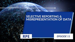 Selective Reporting amp Misrepresentation of Data  Episode 11  Research Ethics [upl. by Lrat284]